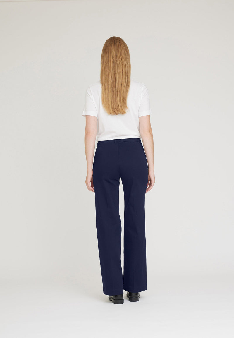 Phoebe Loose - Medium Length - Navy