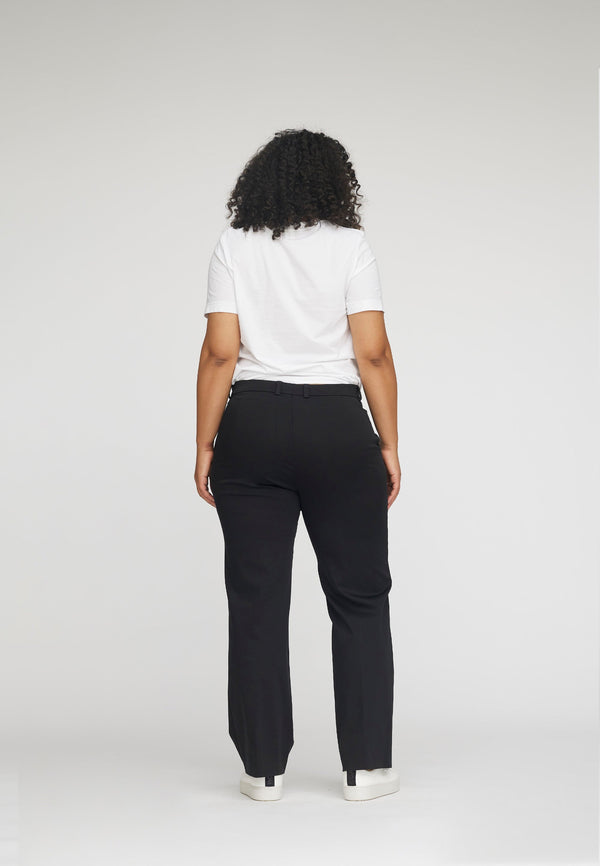 LAURIE Phoebe Loose Housut Trousers LOOSE 99105 Black