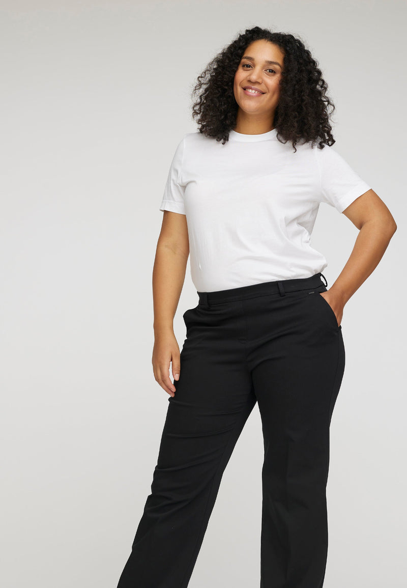 LAURIE Phoebe Loose Housut Trousers LOOSE 99105 Black