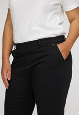 LAURIE Phoebe Loose Housut Trousers LOOSE 99105 Black