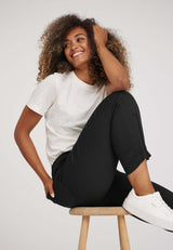 Piper Regular Crop - Black