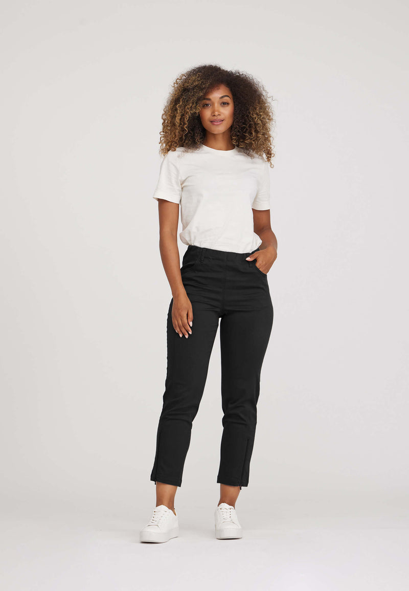 Piper Regular Crop - Black