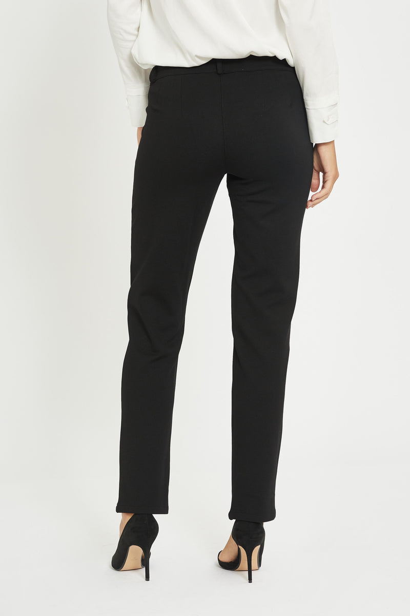 LAURIE Rylie Regular Housut Trousers REGULAR 99143 Black brushed