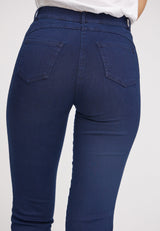 Serene 5-pocket Regular - Medium Length - Dark Blue Denim