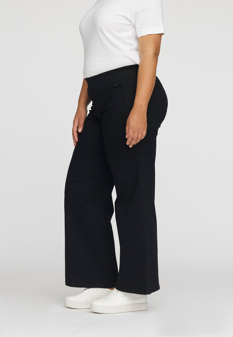 Serene Loose - Medium Length - Black