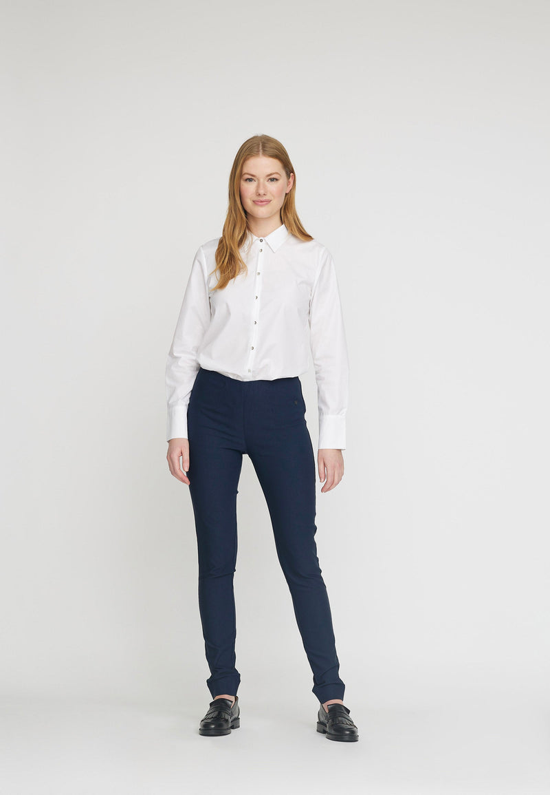 Vicky Slim - Medium Length - Navy